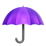 Apple(iPhone) Umbrella Emoji