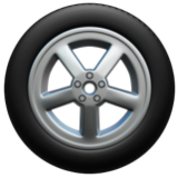 Apple(iPhone) Wheel Emoji