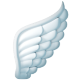 Apple(iPhone) Wing Emoji