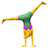 Apple(iPhone) Woman Cartwheeling Emoji