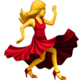 Apple(iPhone) Woman Dancing Emoji