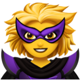 Apple(iPhone) Woman Supervillain Emoji