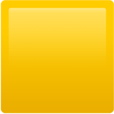 Apple(iPhone) Yellow Square Emoji