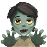 Apple(iPhone) Zombie Emoji