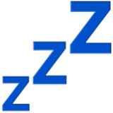 Apple(iPhone) Zzz Emoji