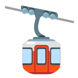 Google(Android) Aerial Tramway Emoji