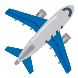 Google(Android) Airplane Emoji