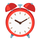 Google(Android) Alarm Clock Emoji