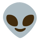 Google(Android) Alien Emoji