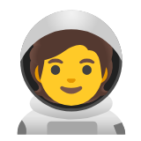 Google(Android) Astronaut Emoji