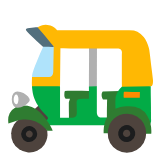 Google(Android) Auto Rickshaw Emoji