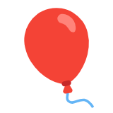 Google(Android) Balloon Emoji