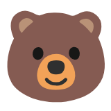 Google(Android) Bear Emoji