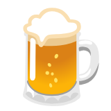 Google(Android) Beer Mug Emoji