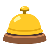 Google(Android) Bellhop Bell Emoji