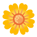 Google(Android) Blossom Emoji