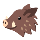 Google(Android) Boar Emoji