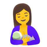 Google(Android) Breast-Feeding Emoji