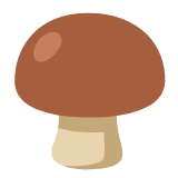 Google(Android) Brown Mushroom Emoji