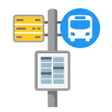 Google(Android) Bus Stop Emoji