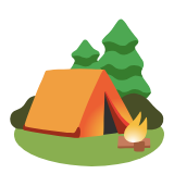 Google(Android) Camping Emoji