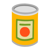 Google(Android) Canned Food Emoji