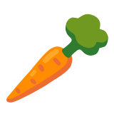 Google(Android) Carrot Emoji