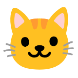 Google(Android) Cat Face Emoji