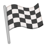 Google(Android) Chequered Flag Emoji