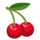 Google(Android) Cherries Emoji