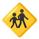 Google(Android) Children Crossing Emoji