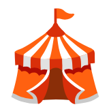 Google(Android) Circus Tent Emoji