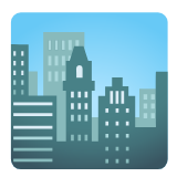 Google(Android) Cityscape Emoji