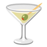 Google(Android) Cocktail Glass Emoji