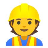 Google(Android) Construction Worker Emoji