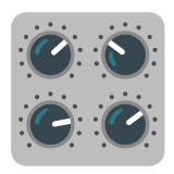 Google(Android) Control Knobs Emoji