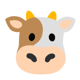 Google(Android) Cow Face Emoji