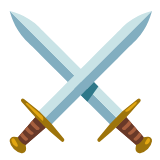 Google(Android) Crossed Swords Emoji