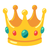 Google(Android) Crown Emoji