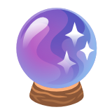 Google(Android) Crystal Ball Emoji