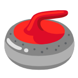 Google(Android) Curling Stone Emoji