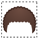 Google(Android) Curly Hair Emoji