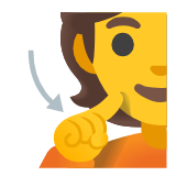 Google(Android) Deaf Person Emoji