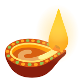 Google(Android) Diya Lamp Emoji