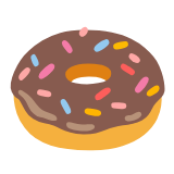 Google(Android) Doughnut Emoji