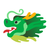 Google(Android) Dragon Face Emoji