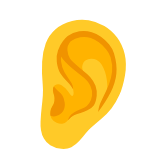 Google(Android) Ear Emoji