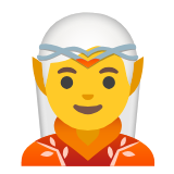 Google(Android) Elf Emoji