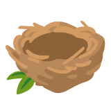 Google(Android) Empty Nest Emoji