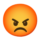 Google(Android) Enraged Face Emoji